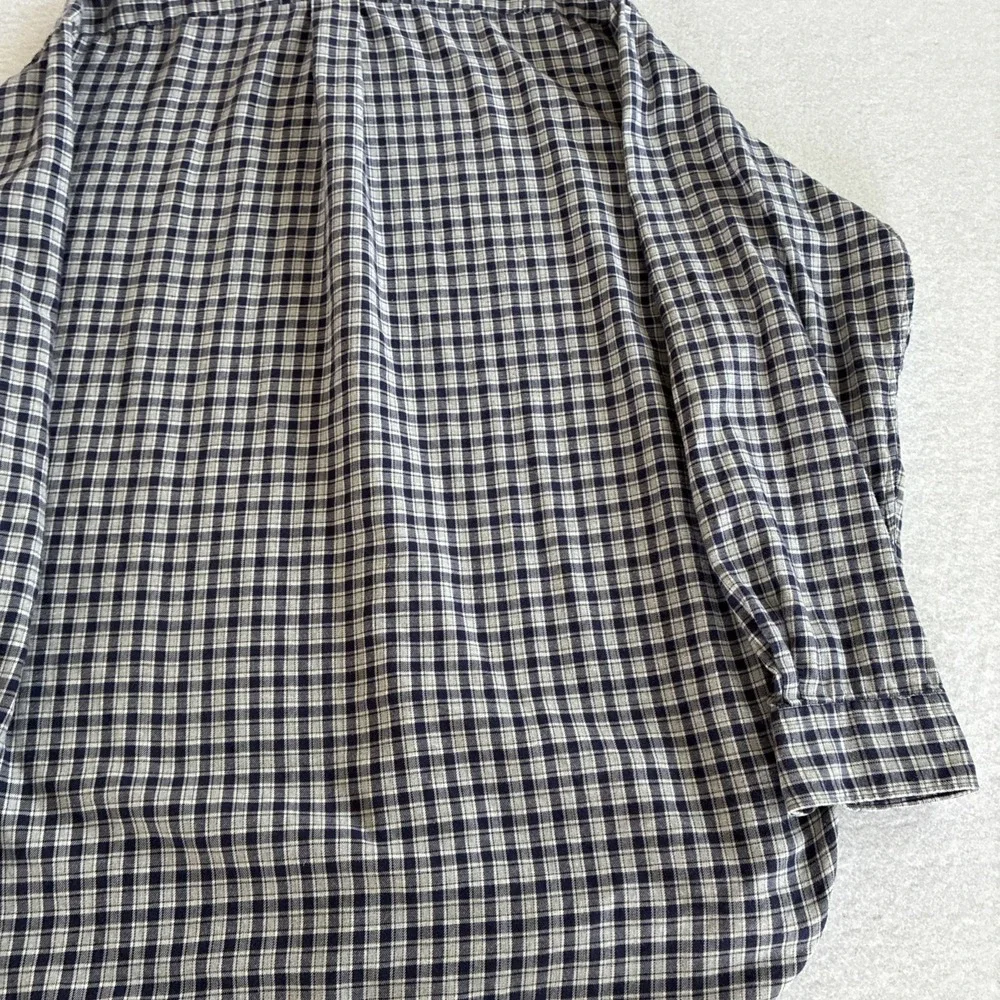 Polo Ralph Lauren Mens McMeel Fit 100% Cotton Sz L Button Up Long Sleeve Plaid